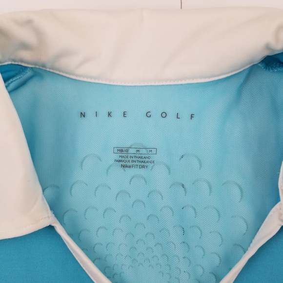 Nike Golf blue and white tank top in size Medium - Picture 3 of 8